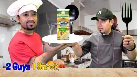 Almond Breeze - Banana | 2 Guys 1 Snack