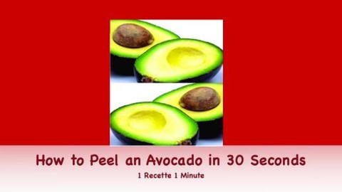 How to Peel an Avocado in 30 Seconds (Shorts)