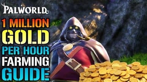 Palworld: 1 MILLION GOLD Per HOUR! FASTEST Way To Get GOL...