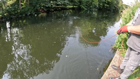 LOOK WHAT WE FOUND IN THE RIVER! Magnet Fishing