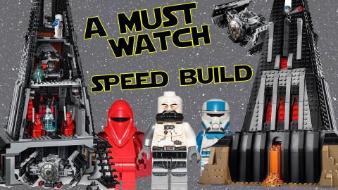 LEGO Darth Vader's Castle Speed Build! Star Wars Set 7525...