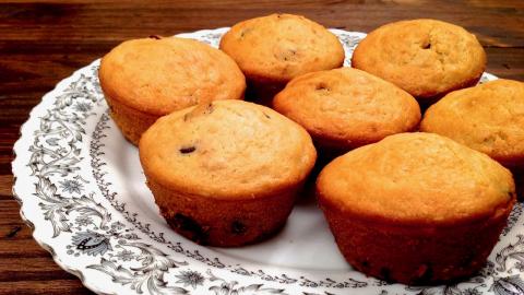 Chocolate Chip Cranberry Muffins Recipe
