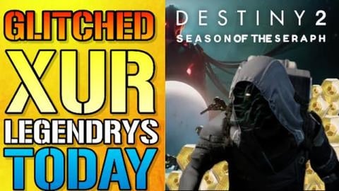 Destiny 2: GLITCHED XUR Is Here! Legendary Weapons & EXOT...