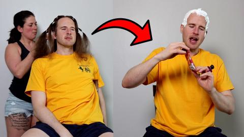 Head Shave Time Lapse