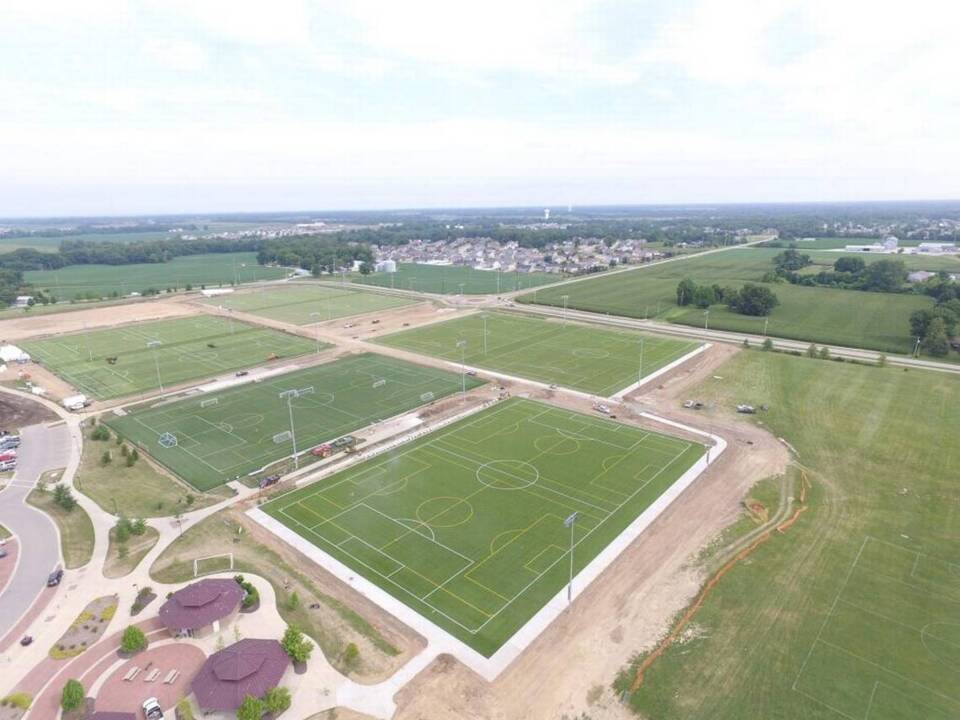 O'Fallon IL to open new artificial turf soccer fields at park Raleigh