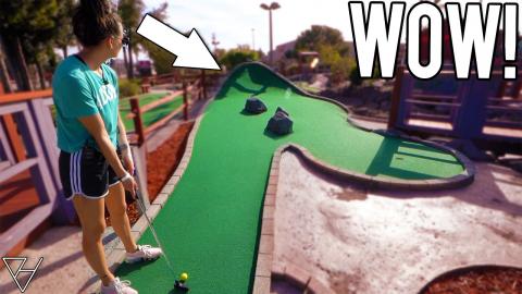Awesome One of a Kind Mini Golf Course! - Crazy and Uniqu...
