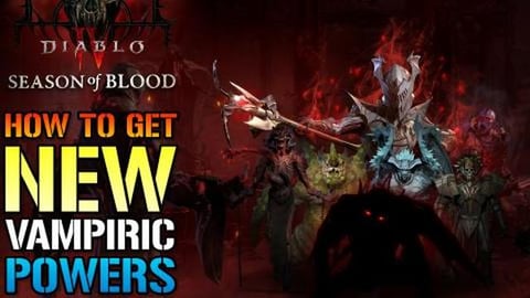 Diablo 4: How To Unlock NEW Vampire Powers & Upgrade Them...