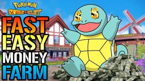 Pokemon Scarlet & Violet FAST & EASY Money Farm! How To G...