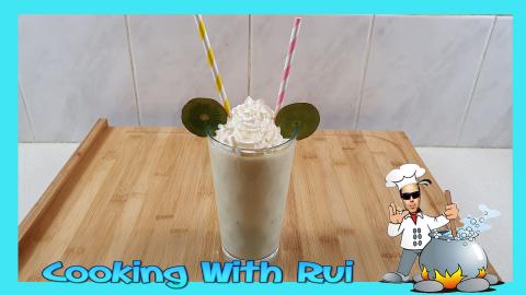 Coconut And Kiwi Milkshake