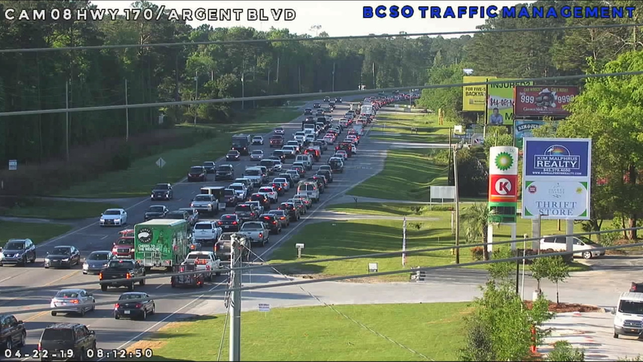 Crash Causing Monday Traffic Delay Sc 170 Us 278 Hilton Head Island