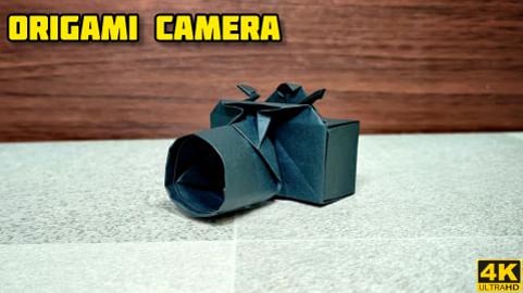 Origami Camera | Origami tutorial | Paper craft