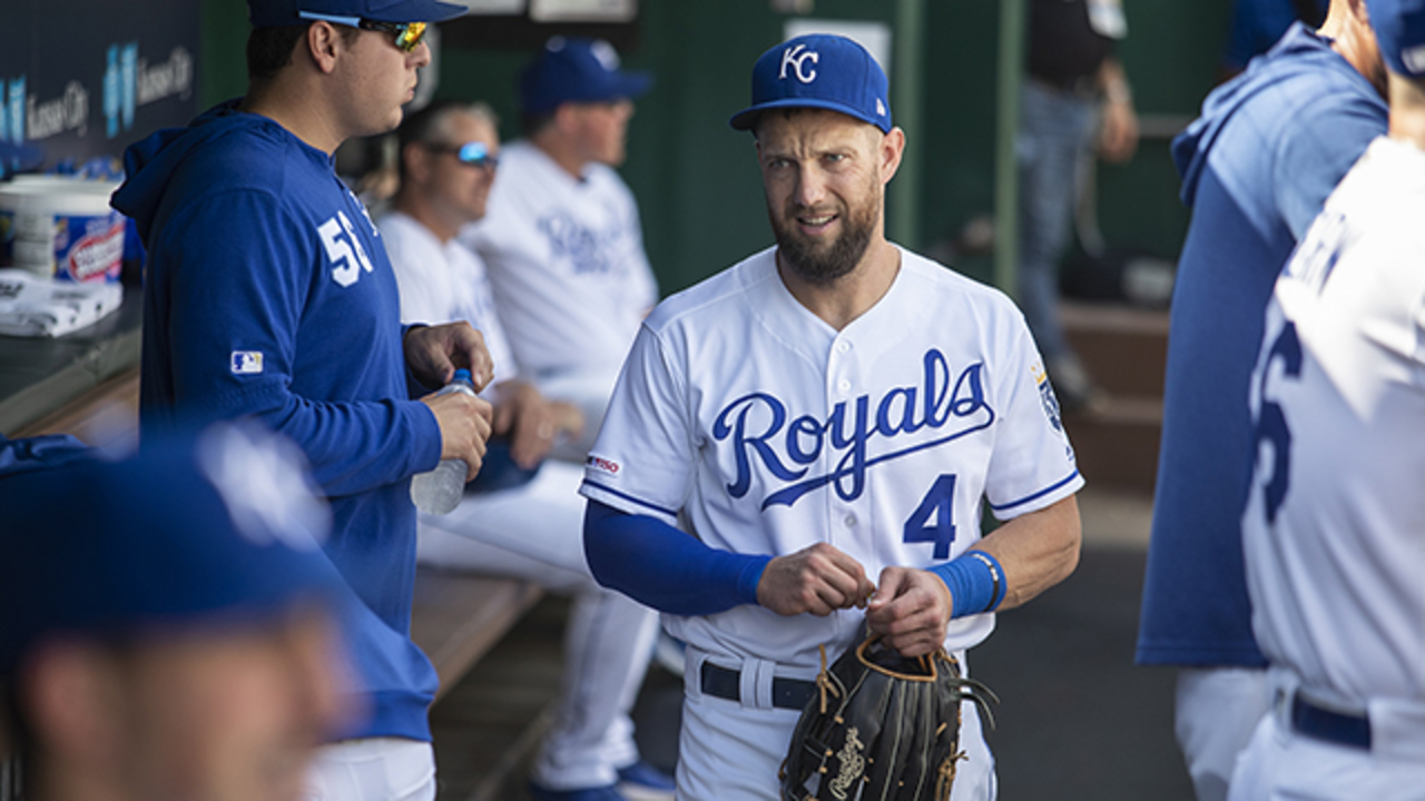 MLB on X: .@Royals Gold Glover Alex Gordon ponders a question