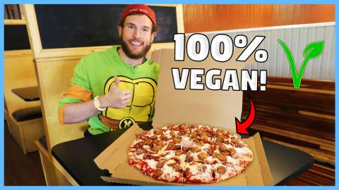 It’s 100% Vegan! || Parkway Pizza’s “Vegavore” Ve...