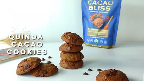 Gluten-Free Quinoa Cacao Cookies