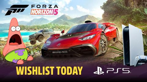 Forza Horizon 5: Coming To The PS5! Its OFFICIAL! Wishlis...