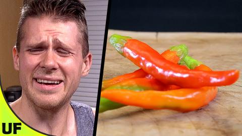Melting my Mouth Off!! | Thai Dragon Pepper Taste Test | ...