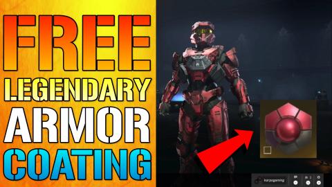 Halo Infinite: FREE "Blood Shadow" LEGENDARY Armor Coatin...