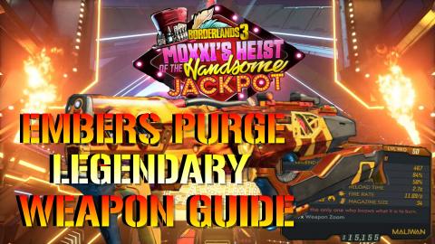 Borderlands 3: EMBER'S PURGE! LEGENDARY SMG | Weapon Guid...