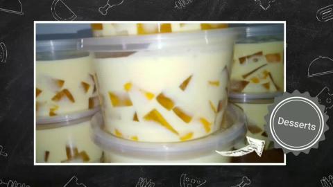 TasteHQ46 _ Peach Mango Jelly (with Tapioca)