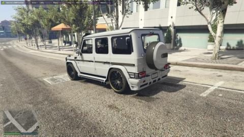 G WAGON in GTA 5 WOW