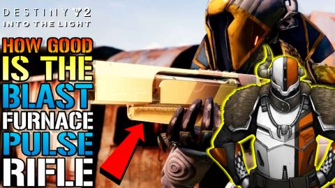 Destiny 2: "Blast Furnace" Pulse Rifle Review! How Good I...