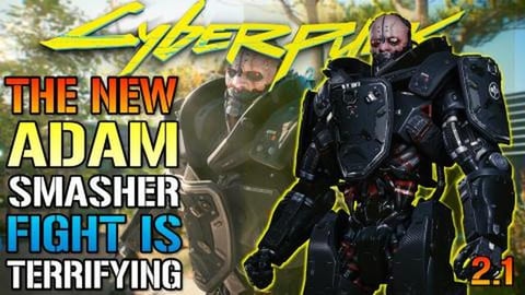Cyberpunk 2077:  The NEW Adam Smasher Fight Is Terrifying...