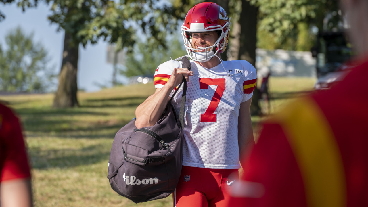 Kansas City Chiefs Kicker Harrison Butker Speaks To The Media About His ...