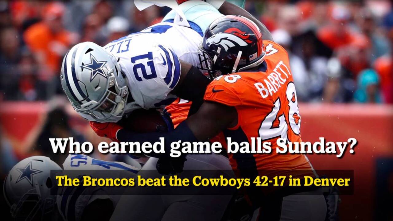 Broncos crush Cowboys 42-17