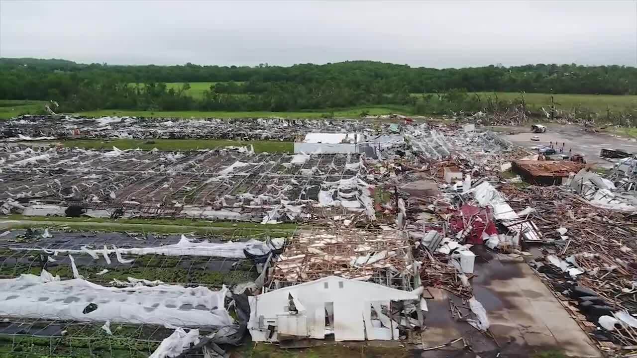 Linwood nursery greenhouses take direct hit from tornado | Kansas City Star