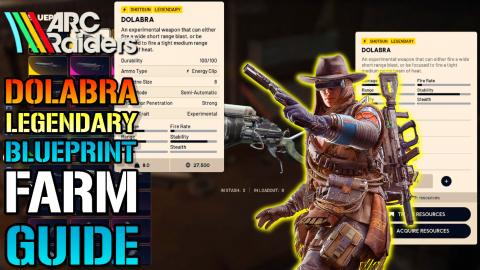 Arc Raiders: "Dolabra" LEGENDARY Shotgun Guide! How To Ge...