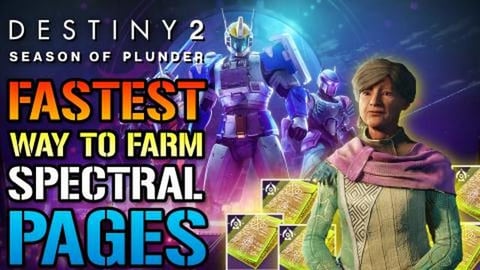 Destiny 2: FASTEST Way To Farm Spectral Pages! (Festival ...