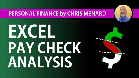 Excel Pay Check Analysis - Personal Finance