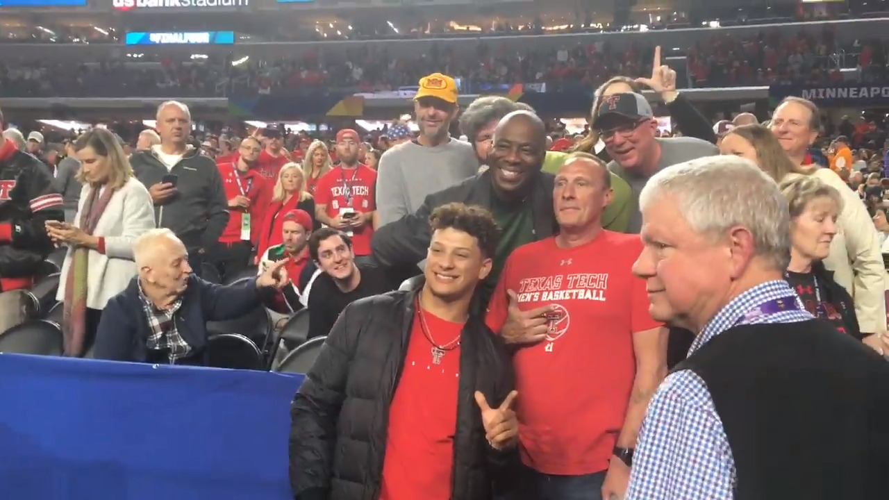 Final Four 2019: Patrick Mahomes is Texas Tech's superfan - Sports  Illustrated