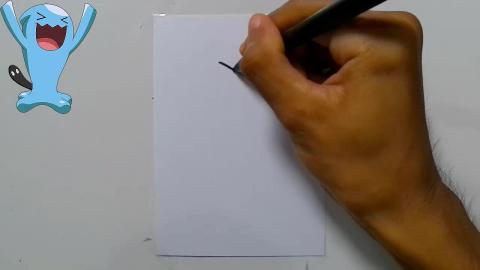 Drawing Pokemon Wobbuffet shorts