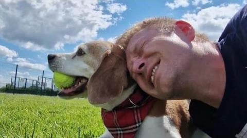 How my Dog Wants Me To React When He Brings me a ball