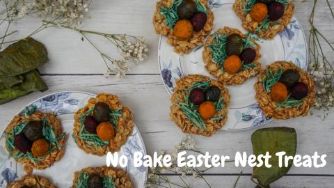 No Bake Easter Nest Treats