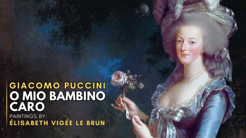 Giacomo PUCCINI - O Mio Bambino Caro (Featuring Paintings...