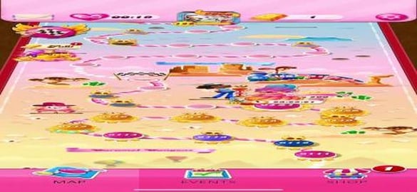 Candy crush: 17/1 level 6121 gameplay