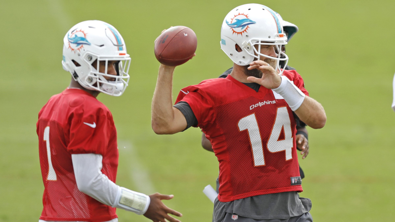 Ryan Fitzpatrick is leading the happiest march to obsolescence in NFL  history, Miami Dolphins