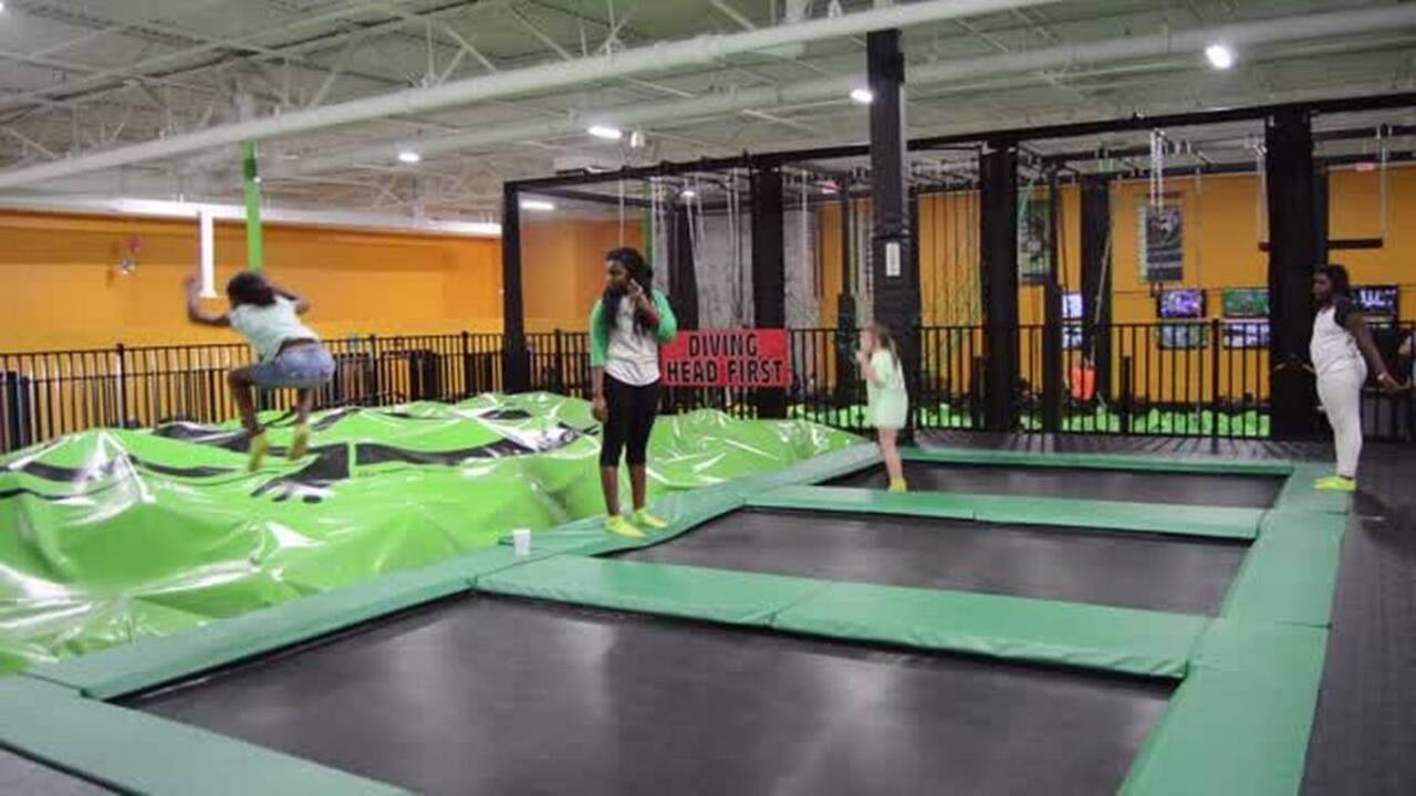 Rockin' Jump Trampoline Park in Myrtle Beach SC is a rockin' good time