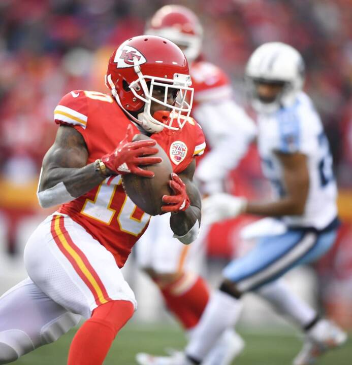 Chiefs' Ty Hill on where he needs to improve as a WR | The Kansas City Star