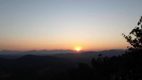 Sun Set from Raja's Seat | Madikeri