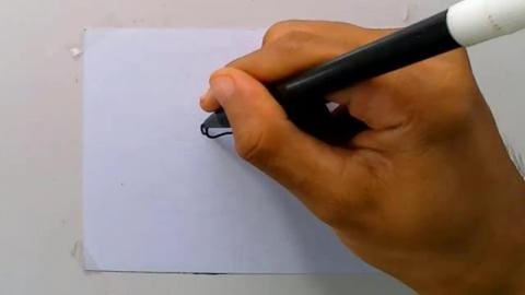 Drawing chibi zombie baby graffiti shorts