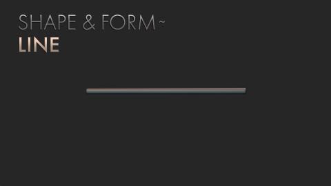Shape & Form – Line