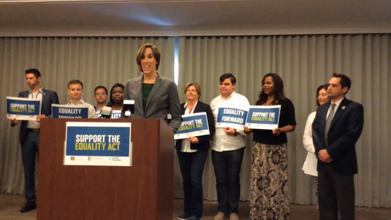 Cathryn Oakley With The Human Rights Campaign Applauds Federal Equality