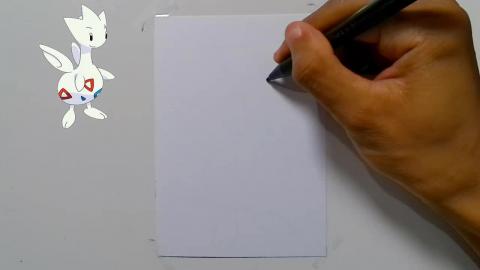 Drawing Pokemon Togetic