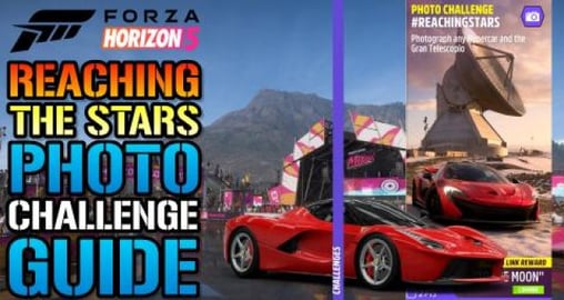 Forza horizon 5: Photo Challenge "REACHINGSTARS" Grand Te...