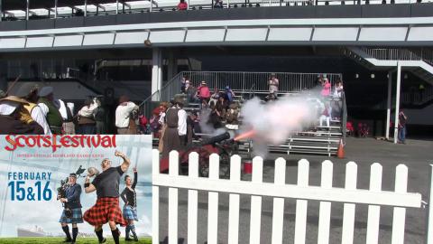 ScotsFestival - Canon Firing