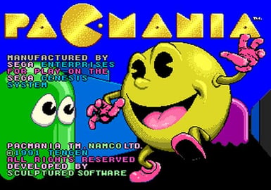 Pacmania on the Atari ST Classic Gaming