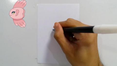 Drawing Pokemon Alomomola